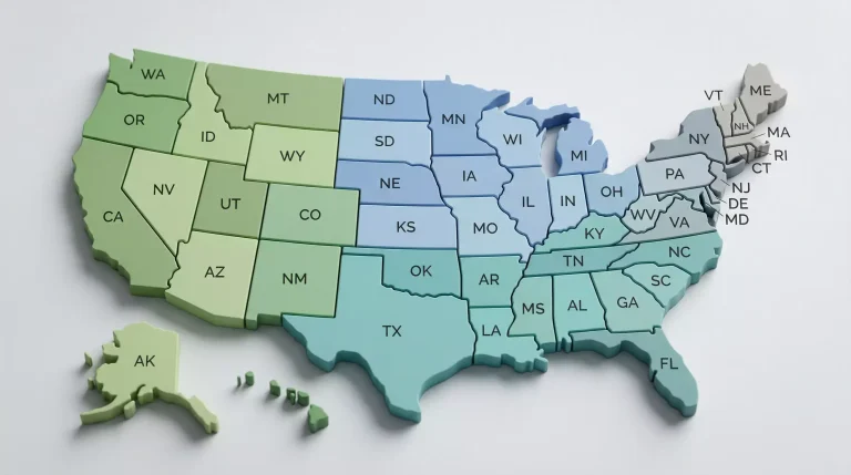 US map showing sweepstakes casino availability and payout restrictions by state